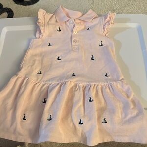 Little me sailboat dress